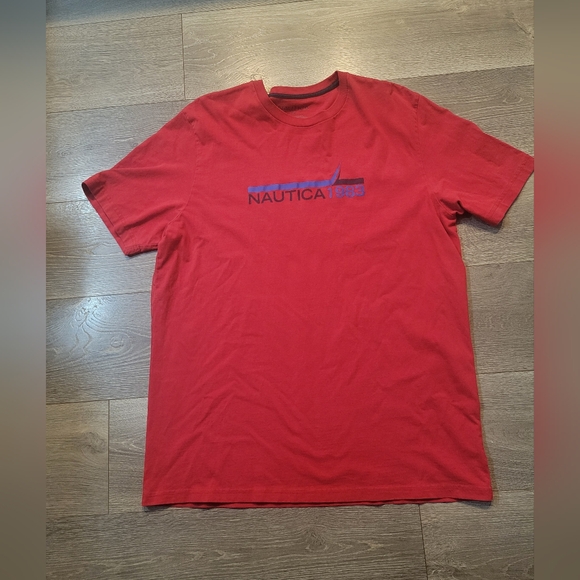 Nautica Other - Nautica Men's Red T-Shirt